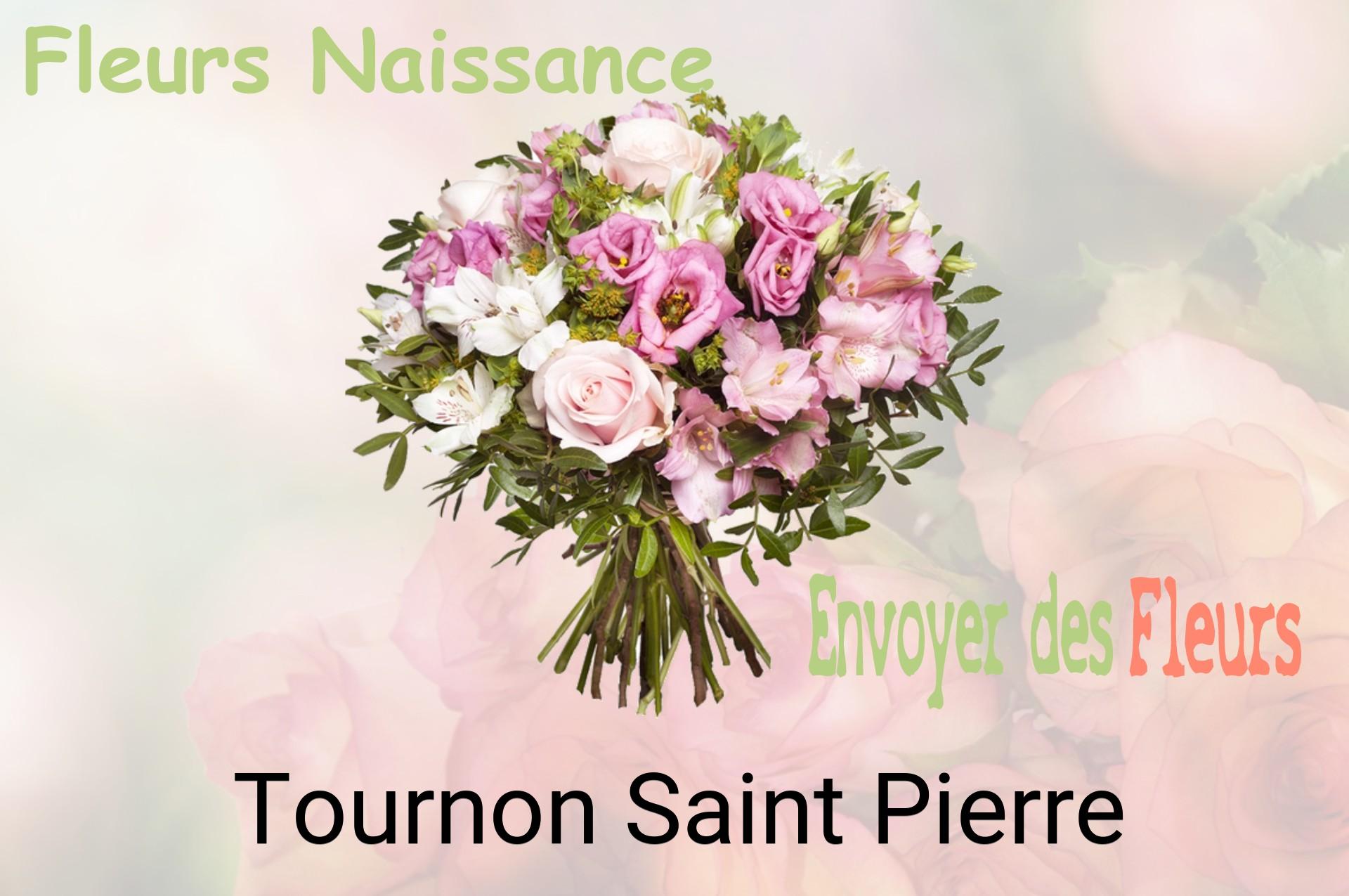 Bouquet de fleurs de naissance livré à Tournon-Saint-Pierre